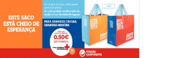 “Este saco está cheio de Esperança” permitiu à Missão Continente angariar  30 mil euros para a ação humanitária da CVP
